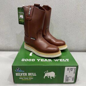 Silver Bull Arles Leather Work Boots Men’s